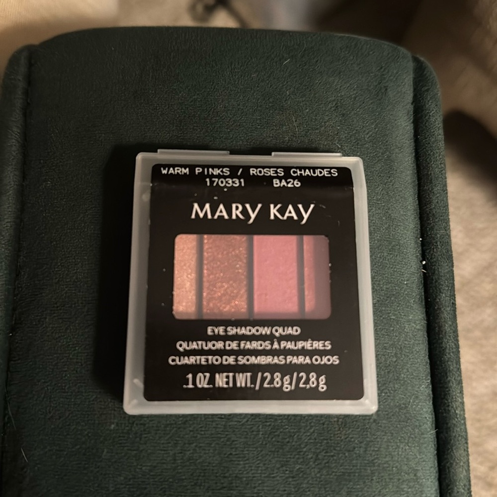 Mary Kay Eyeshadow Quad warm pinks